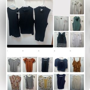 18 Top Bundle XS-Loft, Ann Taylor, Democracy, & more!